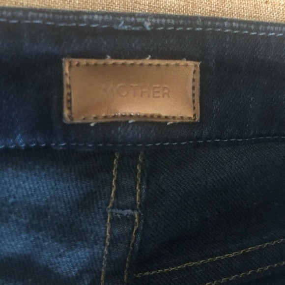 MOTHER The Looker Skinny Jeans in Midnight 26 - Picture 7 of 9